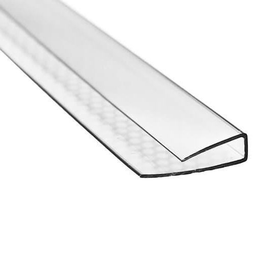 UР- полікарбонатний профіль торцевої Berolux 16мм прозорий