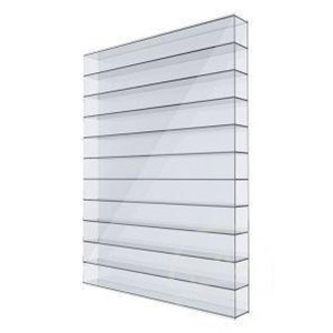 Полікарбонат стільниковий SOTON ECO 4мм 4х2100х6000 мм прозорий (м2)