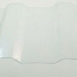 Монолитный профилированный поликарбонат T-18 (под профиль) прозрачный Borrex (Боррекс)