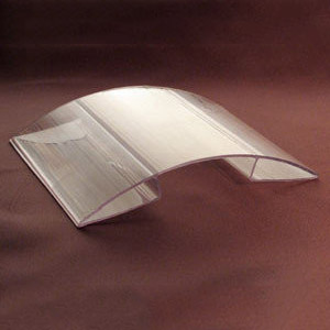 Коньковий з’єднувальний профіль Berolux 4-6мм прозорий