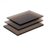 Монолітний полікарбонат Ultraplast 8мм бронза